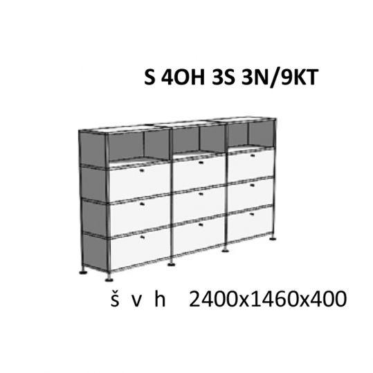 Skříňky kombinované S 4OH 3S