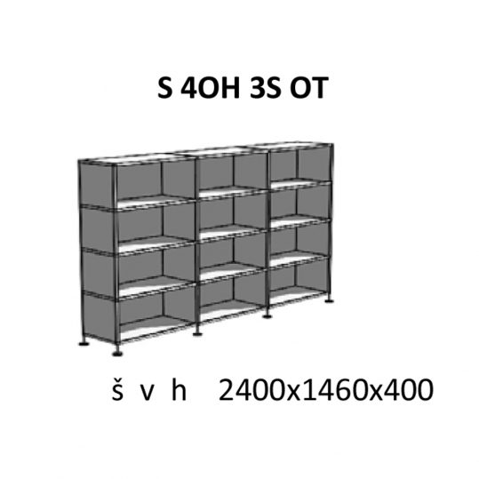 Skříňky kombinované S 4OH 3S
