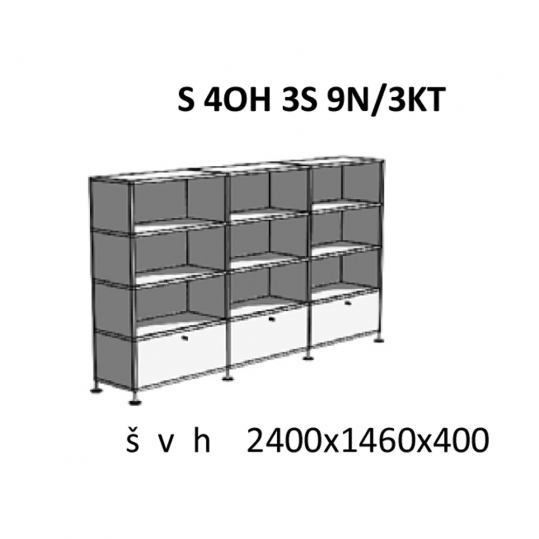 Skříňky kombinované S 4OH 3S